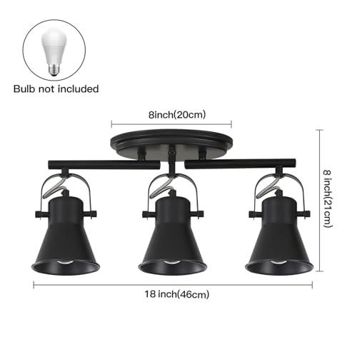 SEEBLEN 3-Light VIP Ceiling Track Spotlight - Bundle