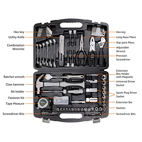 VIP Shopping: Amazon Basics 131-Piece Hand Tool Set