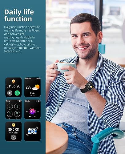 Infrared Blood Oxygen Smart Watch for Men and Women