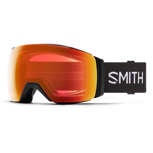 Smith Optics I/O MAG XL Snow Goggle - Black, ChromaPop Red Mirror