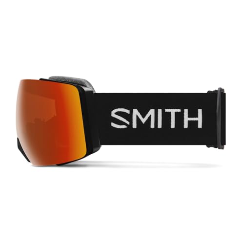 Smith Optics I/O MAG XL Snow Goggle - Black, ChromaPop Red Mirror