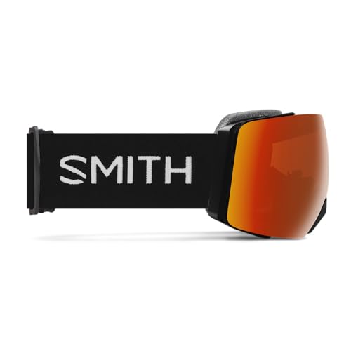 Smith Optics I/O MAG XL Snow Goggle - Black, ChromaPop Red Mirror