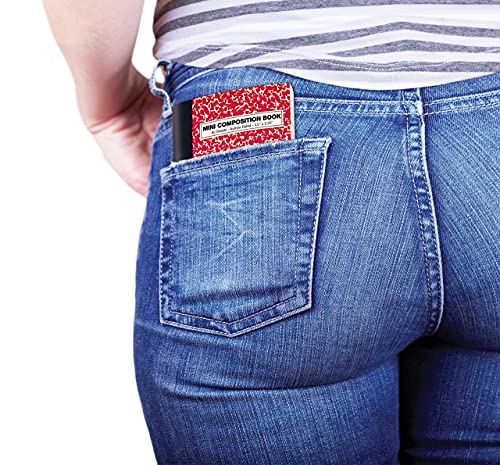 VIP Mini Composition Books Bundle: Narrow Ruled, Marble Covers