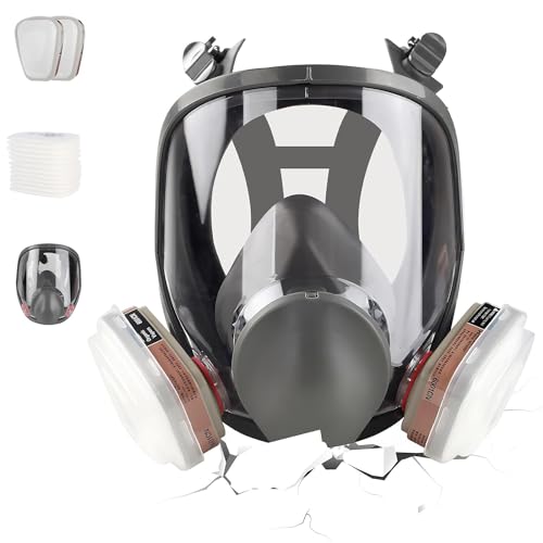 VIP Gas Mask with Filters: Reusable Organic Vapor Mask