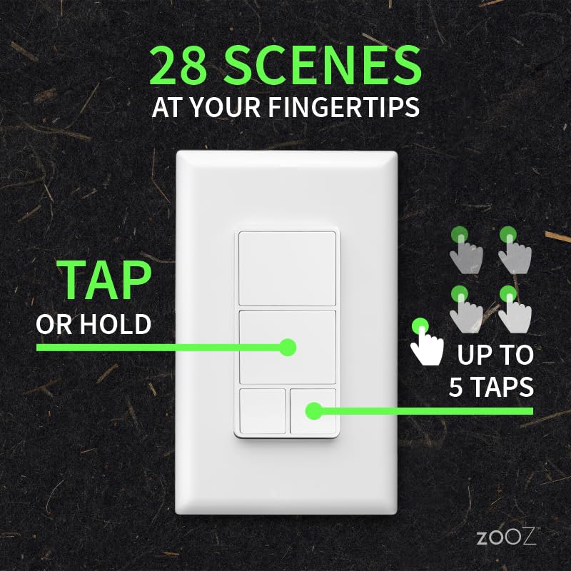 ZOOZ 800 Series Long Range Wall Remote Controller