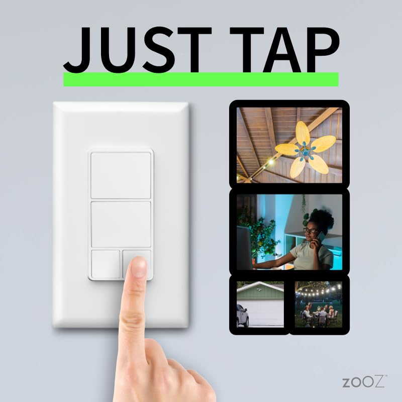 ZOOZ 800 Series Long Range Wall Remote Controller