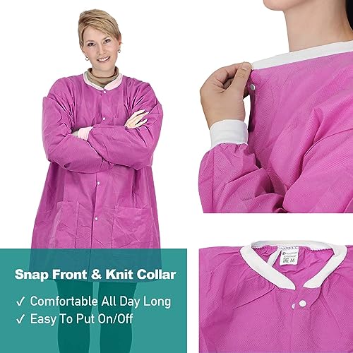 VASTMED VIP Dental Grade Lab Jacket 10PCs