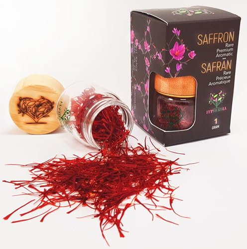 EUPHERBIA Premium Hand Harvested Red Saffron Threads