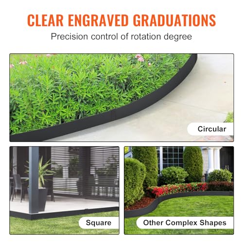 VEVOR Steel Landscape Edging Border, 4-Pack 40"x8