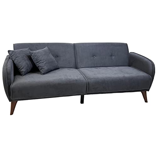 VIP Luxury Velvet Convertible 3 Seater Sofa Bed