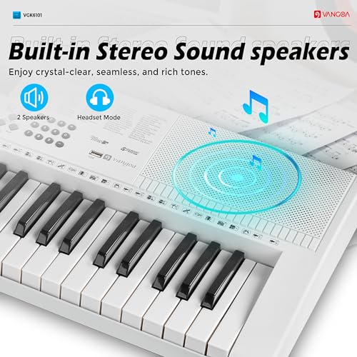Vangoa 61-Key Lighted Keyboard for VIP Shoppers