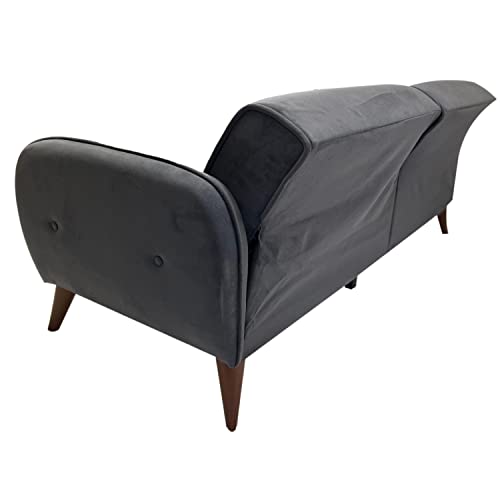 VIP Luxury Velvet Convertible 3 Seater Sofa Bed