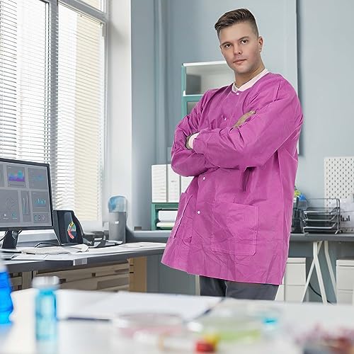 VASTMED VIP Dental Grade Lab Jacket 10PCs