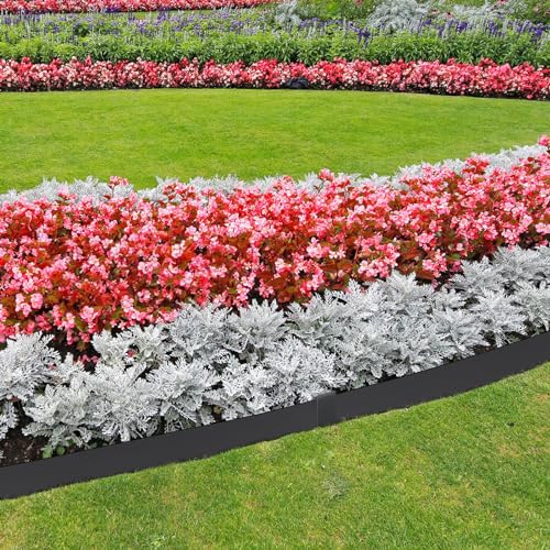 VEVOR Steel Landscape Edging Border, 4-Pack 40"x8