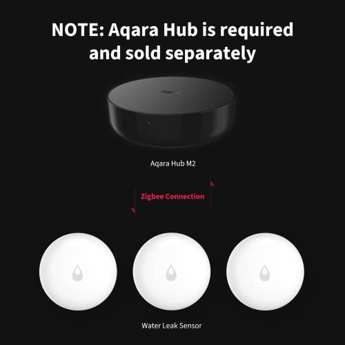 Aqara Water Leak Sensor Kit - 3 Pack for Smart Homes