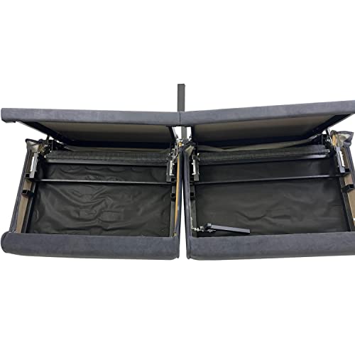 VIP Luxury Velvet Convertible 3 Seater Sofa Bed