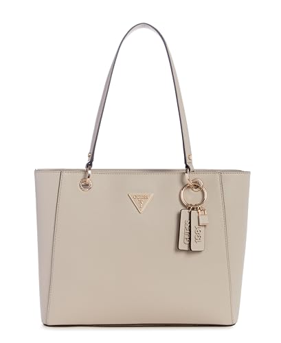 GUESS Women's Noelle Noel Tote, Taupe, VIP Shopping
