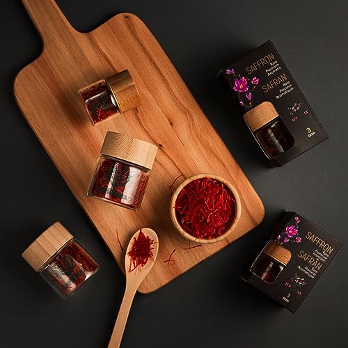 EUPHERBIA Premium Hand Harvested Red Saffron Threads