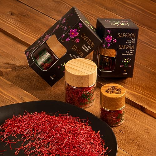 EUPHERBIA Premium Hand Harvested Red Saffron Threads