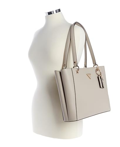 GUESS Women's Noelle Noel Tote, Taupe, VIP Shopping