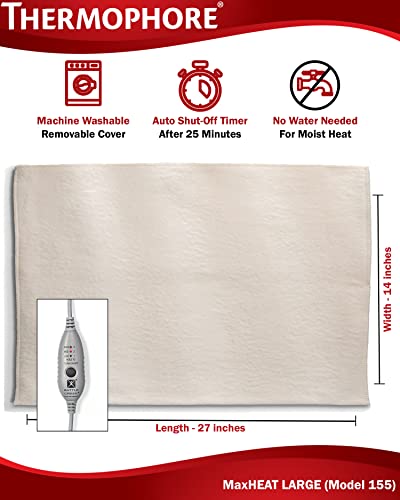 VIP Thermophore MaxHeat Therapy for Deep Relaxation, 14" x 27