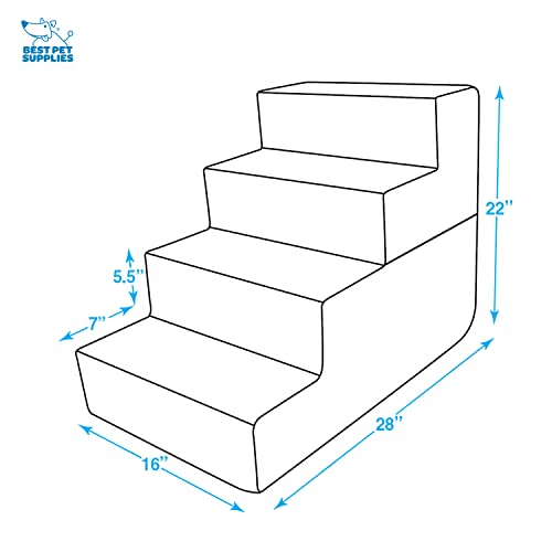 VIP Pet Steps: Foldable Foam Stairs for Small Pets