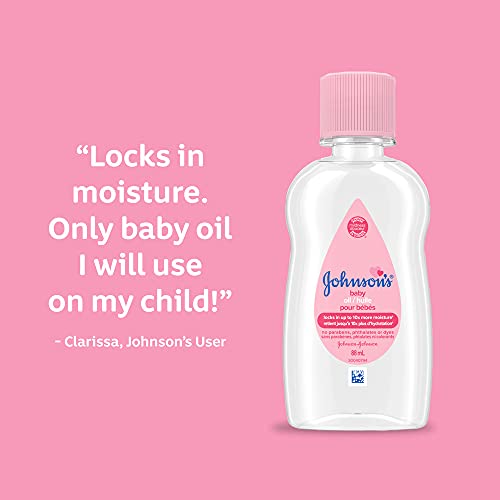 Johnson's Baby Oil: Mineral Moisturizer & Massage, 591ml