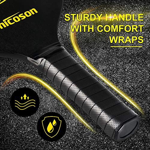 VIP Pickleball Set: 4 Paddles, Balls, Carry Bag