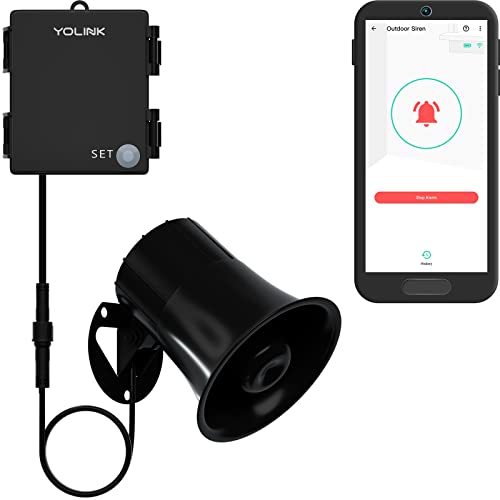 YoLink Outdoor Security System - Loud, Wireless Smart Alarm