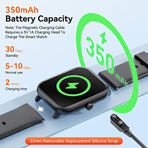 VIP Smart Watch: Call & Message Alerts, Health Monitoring