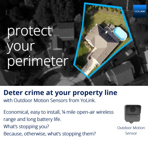 YoLink Outdoor Security System - Loud, Wireless Smart Alarm