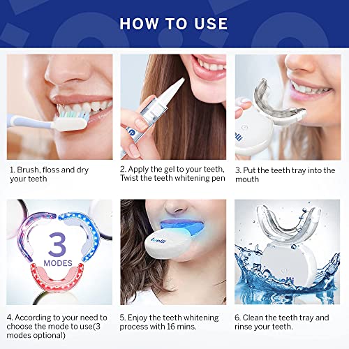 VIP White Smile: Professional Wireless Teeth Whitening Kit