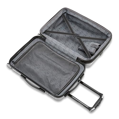 Samsonite Omni 2 Spinner Carry-On in Arctic Silver