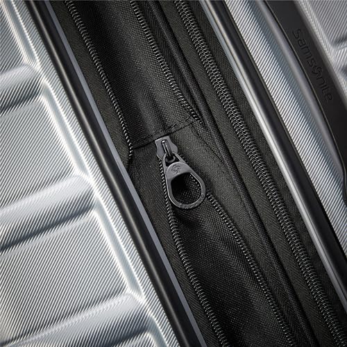 Samsonite Omni 2 Spinner Carry-On in Arctic Silver