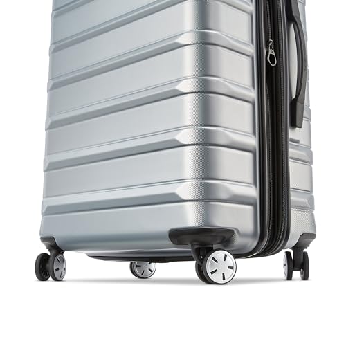 Samsonite Omni 2 Spinner Carry-On in Arctic Silver