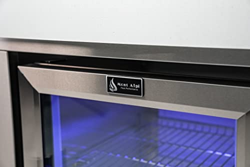 Mont Alpi Stainless Steel Outdoor Beverage Center Cabinet