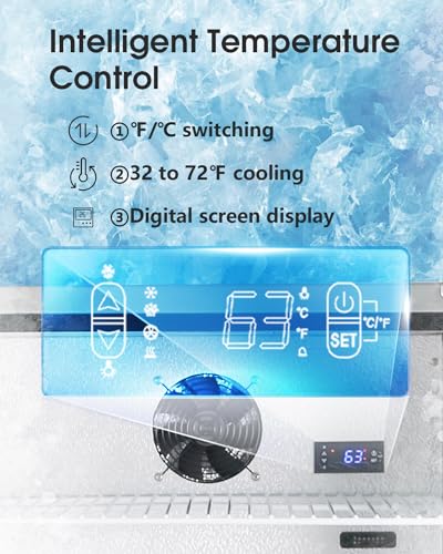 VIP Weatherproof Outdoor Stainless Steel 24" Fridge