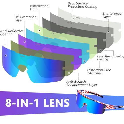 VIP Youth Polarized Baseball Pit Vipers Sunglasses Unisex