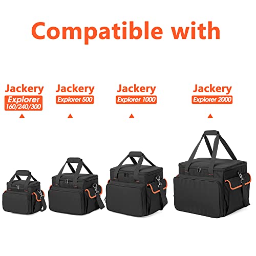 Trunab Carrying Case for Jackery Power Station, Waterproof