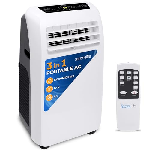 Portable Electric Air Conditioner: 10,000 BTU Max Serenity
