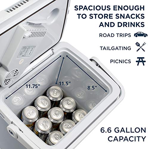 Ivation Electric Cooler & Warmer | 27 Quart