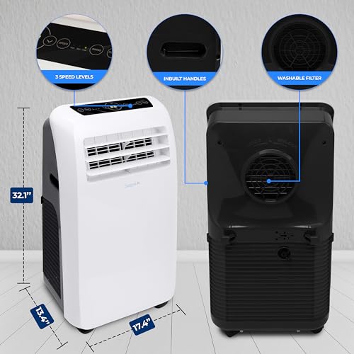 Portable Electric Air Conditioner: 10,000 BTU Max Serenity