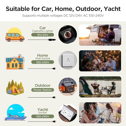 AAOBOSI 12V 32 Quart Car Refrigerator with WIFI