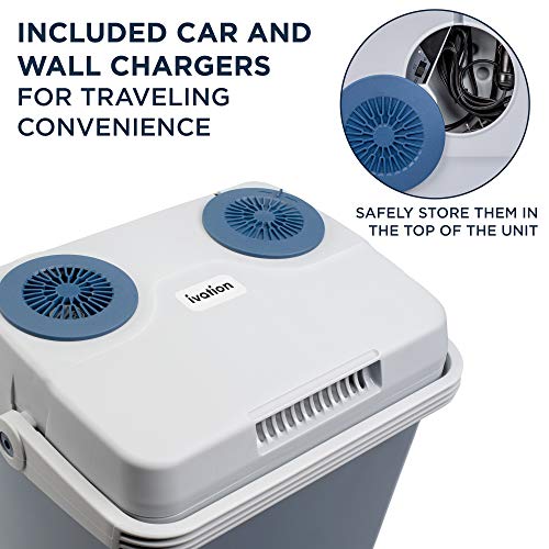 Ivation Electric Cooler & Warmer | 27 Quart