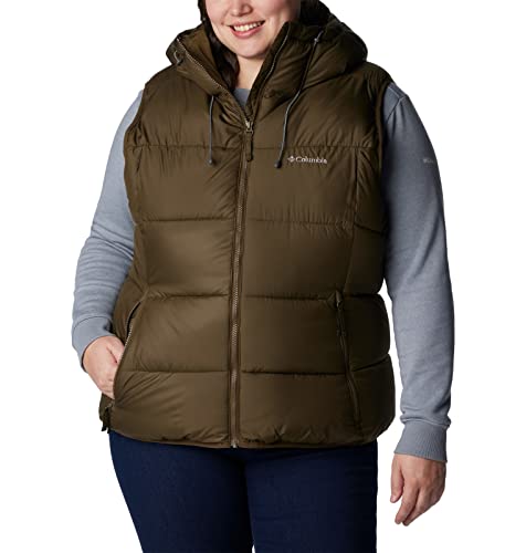 Columbia Women's VIP Pike Lake II Vest, Olive Green