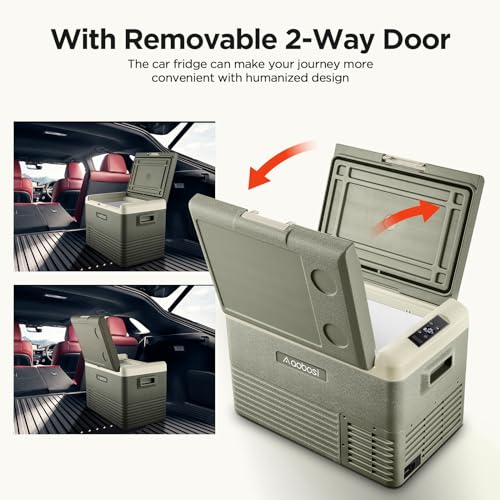 AAOBOSI 12V 32 Quart Car Refrigerator with WIFI