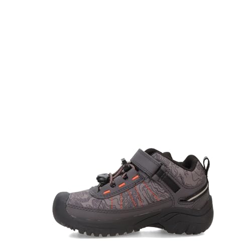 KEEN Targhee Sport Vented Hiking Shoes, Magnet/Scarlet Ibis