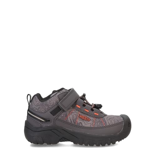 KEEN Targhee Sport Vented Hiking Shoes, Magnet/Scarlet Ibis