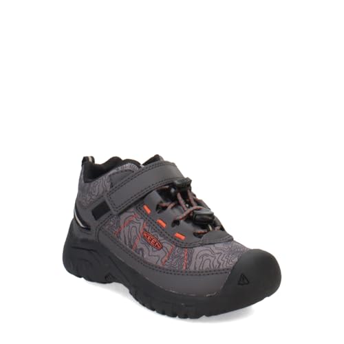 KEEN Targhee Sport Vented Hiking Shoes, Magnet/Scarlet Ibis