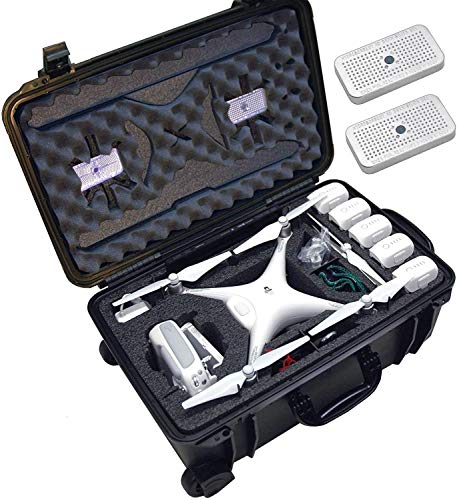 Waterproof DJI Phantom 4 Drone Case with Wheels